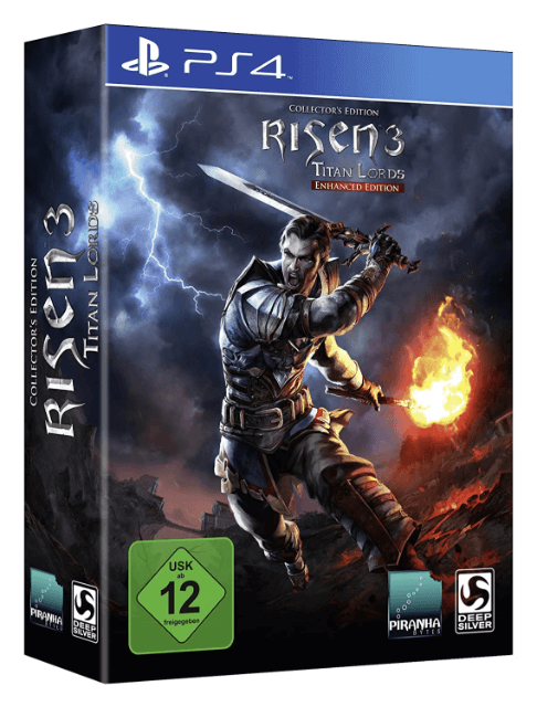 Risen 3 Titan Lords Enhanced Edition box art for Playstation 4